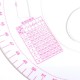 52cm Plastic Clothing Measuring Ruler Curve Ruler Metric Sewing Ruler For Dressmaking Tailor 52cm Plastic Clothing Measuring Ruler Curve Ruler Metric Sewing Ruler For Dressmaking Tailor