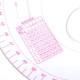 52cm Plastic Clothing Measuring Ruler Curve Ruler Metric Sewing Ruler For Dressmaking Tailor