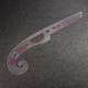 52cm Plastic Clothing Measuring Ruler Curve Ruler Metric Sewing Ruler For Dressmaking Tailor 52cm Plastic Clothing Measuring Ruler Curve Ruler Metric Sewing Ruler For Dressmaking Tailor