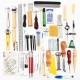 59 Pieces Leather Craft Tool Kit for Hand Sewing Stitching Stamping Set Saddle Making Tool 59 Pieces Leather Craft Tool Kit for Hand Sewing Stitching Stamping Set Saddle Making Tool
