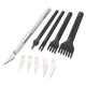 59 Pieces Leather Craft Tool Kit for Hand Sewing Stitching Stamping Set Saddle Making Tool 59 Pieces Leather Craft Tool Kit for Hand Sewing Stitching Stamping Set Saddle Making Tool