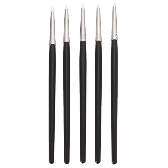 5Pcs Clay Flexible Sculpting Shapers Pottery Tools Ceramic Modeling Tool Kit 5Pcs Clay Flexible Sculpting Shapers Pottery Tools Ceramic Modeling Tool Kit