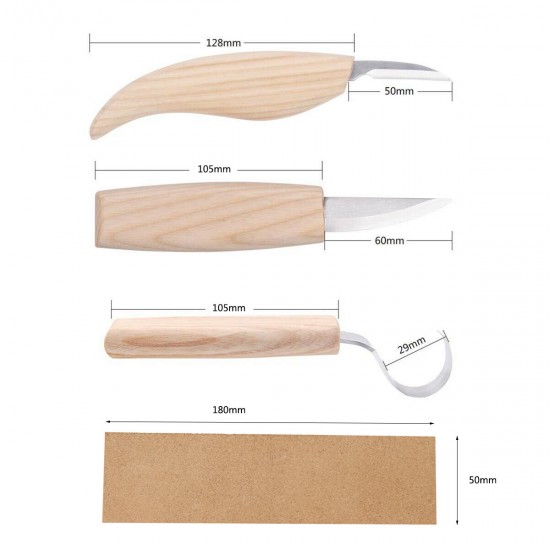 5Pcs Spoon Wood Carving Tool Set Chisel Woodworking Cutter DIY Craft Hand Tool 5Pcs Spoon Wood Carving Tool Set Chisel Woodworking Cutter DIY Craft Hand Tool