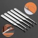 5Pcs V Shaped Hand Working Leather Groover Edge Beveler Skiving Craft DIY Tool