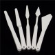 5pcs Plastic Draw Pottery Carving Tool Scrapers Set for Artists Painting Supplies
