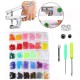 600Pcs Fastener Snap Kit T5 Snap Buttons Pliers Helper Handheld Sewing Tool 600Pcs Fastener Snap Kit T5 Snap Buttons Pliers Helper Handheld Sewing Tool