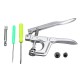 600Pcs Fastener Snap Kit T5 Snap Buttons Pliers Helper Handheld Sewing Tool 600Pcs Fastener Snap Kit T5 Snap Buttons Pliers Helper Handheld Sewing Tool