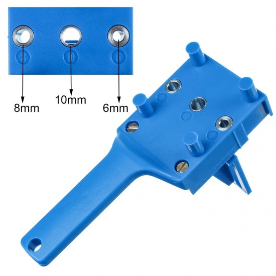 6/8/10mm Woodworking Dowel Jig Drill Guide Metal Sleeve Handheld Wood Doweling Hole Drill Guide 6/8/10mm Woodworking Dowel Jig Drill Guide Metal Sleeve Handheld Wood Doweling Hole Drill Guide