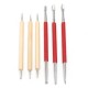 6Pcs Leather Craft Modelling Spoon Carving Stylus Tool Set