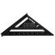 7 Inch Aluminum Triangle Ruler Speed Square Rafter Angle Miter Protractor Measuring 7 Inch Aluminum Triangle Ruler Speed Square Rafter Angle Miter Protractor Measuring
