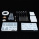 70pcs/Set DIY Craft Tools Kit Silicone Crystal Mold Making Jewelry Pendant Resin Casting