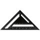 7/12inch Woodworking Triangle Ruler Angle Carpentry Measuring Tool Aluminium 7/12inch Woodworking Triangle Ruler Angle Carpentry Measuring Tool Aluminium