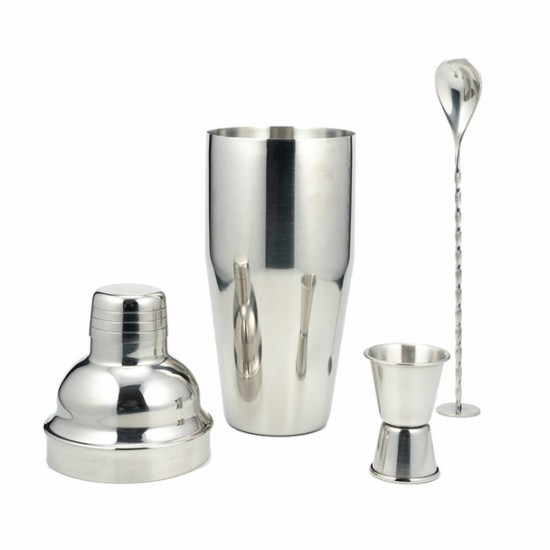 750ml Cocktail Shaker Set Bar Set Mixer Making Bartender Maker Party Bar Bartender Kit