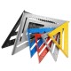 7''12'' Die-cast Aluminum Triangle Ruler Metric Imperial Meter Square Protractor Ruler Tools 7''12'' Die-cast Aluminum Triangle Ruler Metric Imperial Meter Square Protractor Ruler Tools