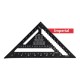 7''12'' Die-cast Aluminum Triangle Ruler Metric Imperial Meter Square Protractor Ruler Tools 7''12'' Die-cast Aluminum Triangle Ruler Metric Imperial Meter Square Protractor Ruler Tools