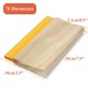 8 Inch Wooden Handle Printing Squeegee Ink Scraper Blade 70 Durometer Ink Scraper 8 Inch Wooden Handle Printing Squeegee Ink Scraper Blade 70 Durometer Ink Scraper