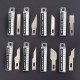 80Pcs 8 Different Stainless Steel Blades Art Hobby Cutter Wood Carving Tools Crafts Sculpting Tool Engraving PCB Repair Film DIY