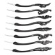 8PCS Aluminum Soft Handle Needles Knit Weave Craft Yarn Crochet Hooks Set 8PCS Aluminum Soft Handle Needles Knit Weave Craft Yarn Crochet Hooks Set