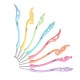 8PCS Aluminum Soft Handle Needles Knit Weave Craft Yarn Crochet Hooks Set 8PCS Aluminum Soft Handle Needles Knit Weave Craft Yarn Crochet Hooks Set