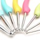 8Pcs Soft Plastic Handle Aluminum Crochet Hooks Knitting Needles Yarn Crochet Tool 8Pcs Soft Plastic Handle Aluminum Crochet Hooks Knitting Needles Yarn Crochet Tool