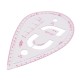 9 Style French Curve Sewing Tool Sew Drawing Template Ruler Kit for Dressmaking Tailoring Designing