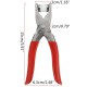9.5mm Prong Ring Press Studs Buttons Fastener Snap Plier Fixing Tool Craft 9.5mm Prong Ring Press Studs Buttons Fastener Snap Plier Fixing Tool Craft