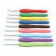 9Pcs Multicolor Aluminum Crochet Hooks Knitting Needles Craft Set with Plastic Handle 9Pcs Multicolor Aluminum Crochet Hooks Knitting Needles Craft Set with Plastic Handle