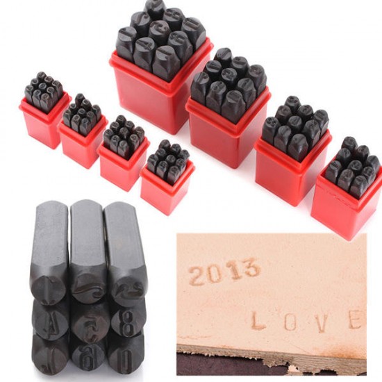 9pcs Stamps Numbers Set Punch Steel Metal Die Tool 9pcs Stamps Numbers Set Punch Steel Metal Die Tool