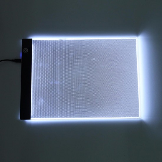 A4 LED Light Pad Dimmable Brightness for Diamond Paintings Tool USB Powered