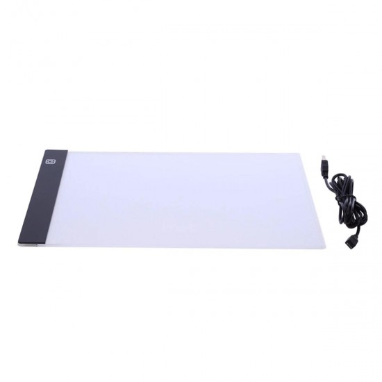 A4 LED Light Pad Dimmable Brightness for Diamond Paintings Tool USB Powered