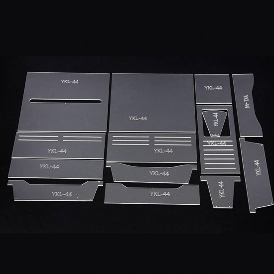 Acrylic Pattern Stencil Template Handmade Leather Craft Tool DIY Acrylic Stencil Set For Long Wallet Acrylic Pattern Stencil Template Handmade Leather Craft Tool DIY Acrylic Stencil Set For Long Wallet