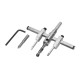 Adjust Wood Circle Hole Saw Cutter For Woodworking DIY Adjust Wood Circle Hole Saw Cutter For Woodworking DIY