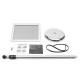 Adjustable A4 Metal Display Pedestal Sign Floor Holder Stand Poster Silver HQ Adjustable A4 Metal Display Pedestal Sign Floor Holder Stand Poster Silver HQ