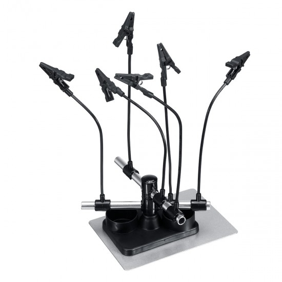 Airbrush & Spray G-un Part Holder Clip Stand Hold Model Hobby Auto Painting Brush Booth Airbrush & Spray G-un Part Holder Clip Stand Hold Model Hobby Auto Painting Brush Booth