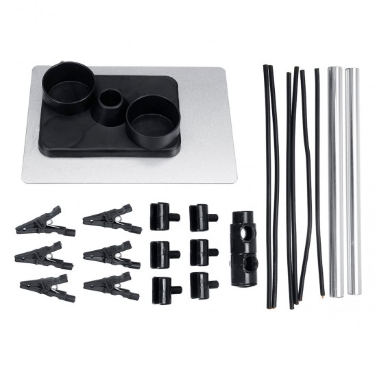 Airbrush & Spray G-un Part Holder Clip Stand Hold Model Hobby Auto Painting Brush Booth Airbrush & Spray G-un Part Holder Clip Stand Hold Model Hobby Auto Painting Brush Booth