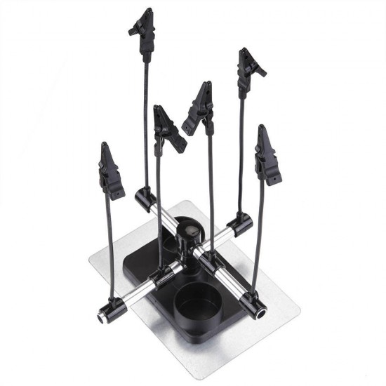 Airbrush & Spray G-un Part Holder Clip Stand Hold Model Hobby Auto Painting Brush Booth Airbrush & Spray G-un Part Holder Clip Stand Hold Model Hobby Auto Painting Brush Booth