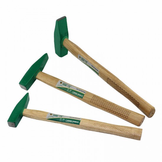 Machinist Hammer 100g/200g/300g/500g Mini Nail Hammer Installation Hammer Mallet With Wood Handle Hand Tools