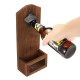 Beer Bottle Opener Drink Cap Catcher Wooden Iron Wall Mounted Rustic Bar Decoration Beer Bottle Opener Drink Cap Catcher Wooden Iron Wall Mounted Rustic Bar Decoration