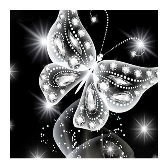 Butterfly 5D Diamond Paintings Embroidery Cross Stitch Tool Kit