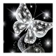 Butterfly 5D Diamond Paintings Embroidery Cross Stitch Tool Kit Butterfly 5D Diamond Paintings Embroidery Cross Stitch Tool Kit