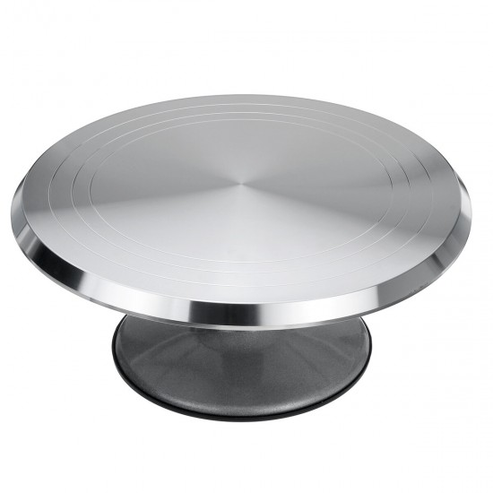 Cake Turntable Aluminum Cake Revolving Stand Holder Cake Baking Decor Tools Set Cake Turntable Aluminum Cake Revolving Stand Holder Cake Baking Decor Tools Set
