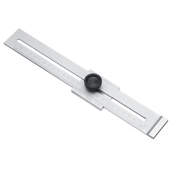 Carbon Steel 0.1mm Precision Parallel Ruler Marker Marking Gauge Line Ruler 250mm Carbon Steel 0.1mm Precision Parallel Ruler Marker Marking Gauge Line Ruler 250mm