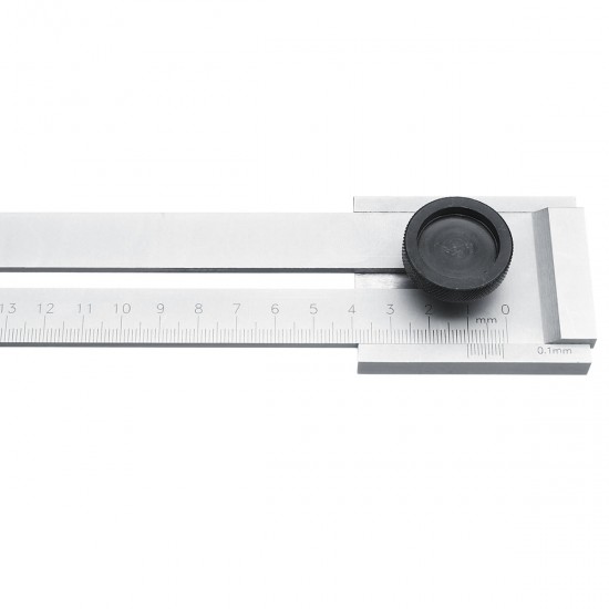 Carbon Steel 0.1mm Precision Parallel Ruler Marker Marking Gauge Line Ruler 250mm Carbon Steel 0.1mm Precision Parallel Ruler Marker Marking Gauge Line Ruler 250mm