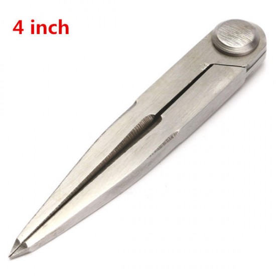Carbon Steel 4Inch/ 6Inch Leather Dash Compasses Rotating Scratch Tool Carbon Steel 4Inch/ 6Inch Leather Dash Compasses Rotating Scratch Tool