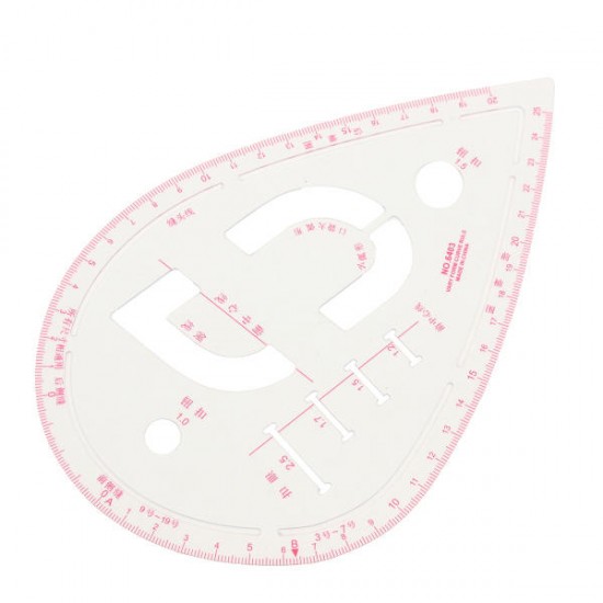 Clear Straight Curve Ruler Staff Gauge Drawing Line Sewing Dressmaking Design Tool Clear Straight Curve Ruler Staff Gauge Drawing Line Sewing Dressmaking Design Tool