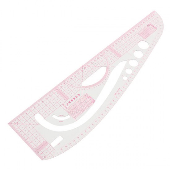 Clear Straight Curve Ruler Staff Gauge Drawing Line Sewing Dressmaking Design Tool Clear Straight Curve Ruler Staff Gauge Drawing Line Sewing Dressmaking Design Tool