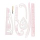Clear Straight Curve Ruler Staff Gauge Drawing Line Sewing Dressmaking Design Tool Clear Straight Curve Ruler Staff Gauge Drawing Line Sewing Dressmaking Design Tool