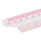 Clear Straight Curve Ruler Staff Gauge Drawing Line Sewing Dressmaking Design Tool Clear Straight Curve Ruler Staff Gauge Drawing Line Sewing Dressmaking Design Tool