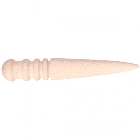 3Pcs Multi-size Round Wood Edge Slicker Leather Burnisher DIY Leather Craft Tool 3Pcs Multi-size Round Wood Edge Slicker Leather Burnisher DIY Leather Craft Tool