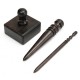 DIY Leather Craft Hand Tool Trimming Slicker Wooden Stick 3-Size DIY Leather Craft Hand Tool Trimming Slicker Wooden Stick 3-Size